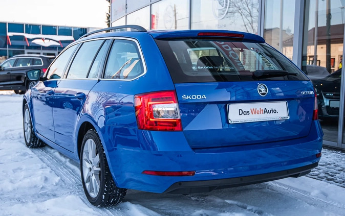 Skoda Octavia cena 64900 przebieg: 142000, rok produkcji 2018 z Susz małe 562